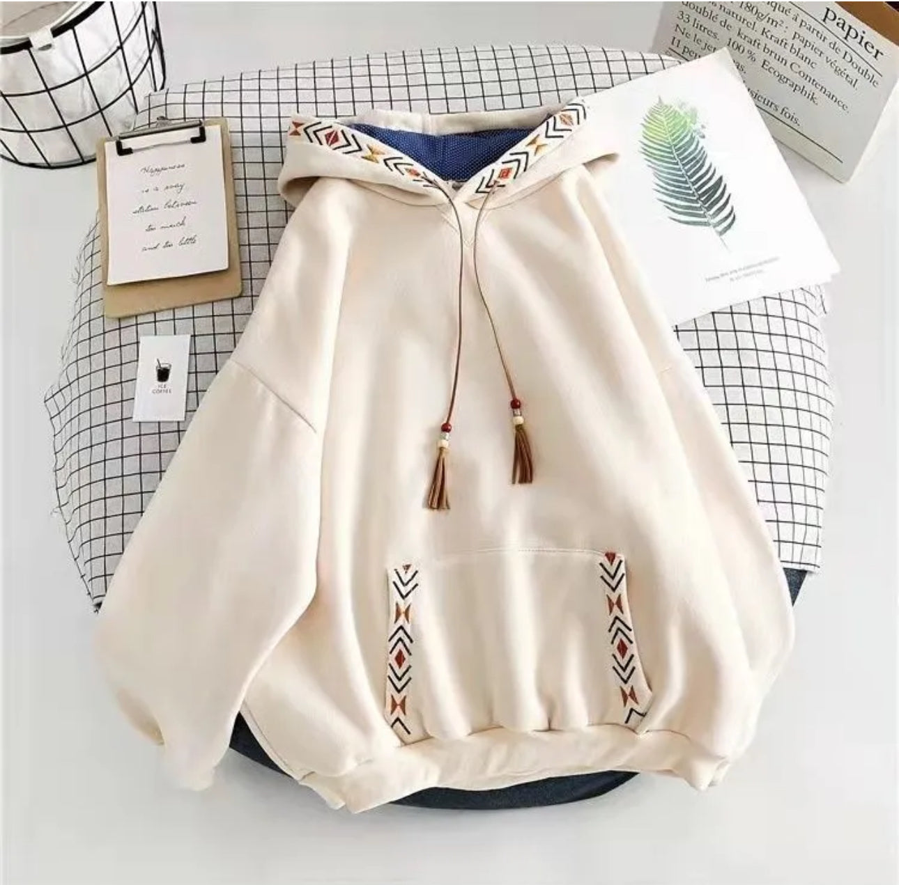 Women's Cotton Hooded Sweatshirt