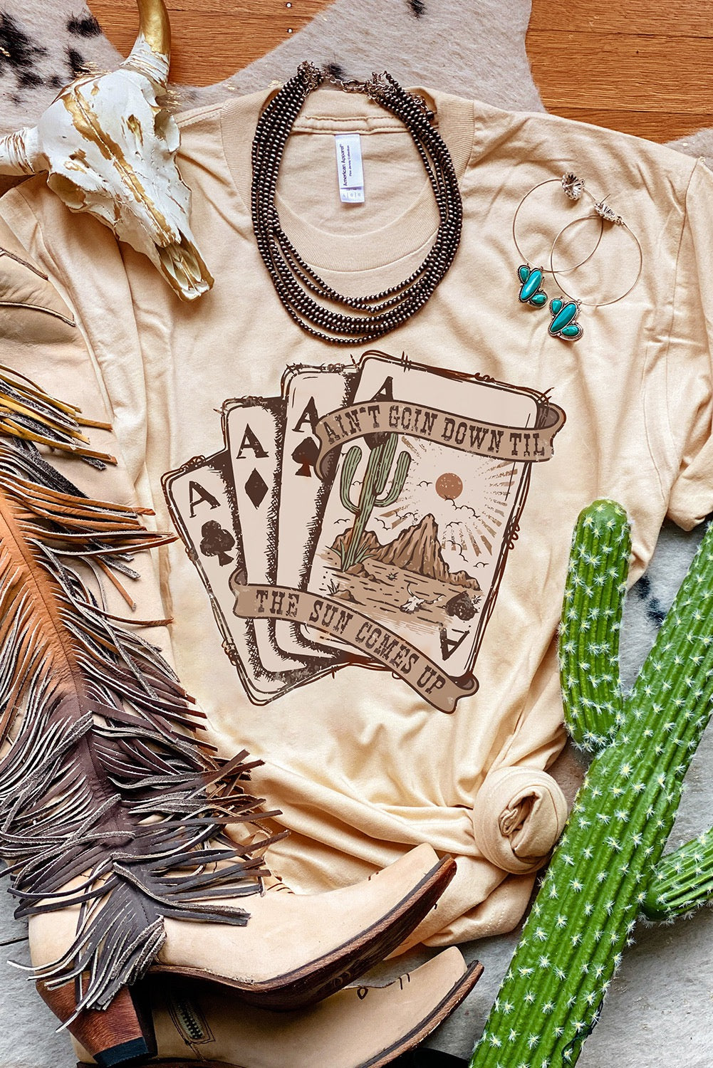 Wild West Gambler Tee