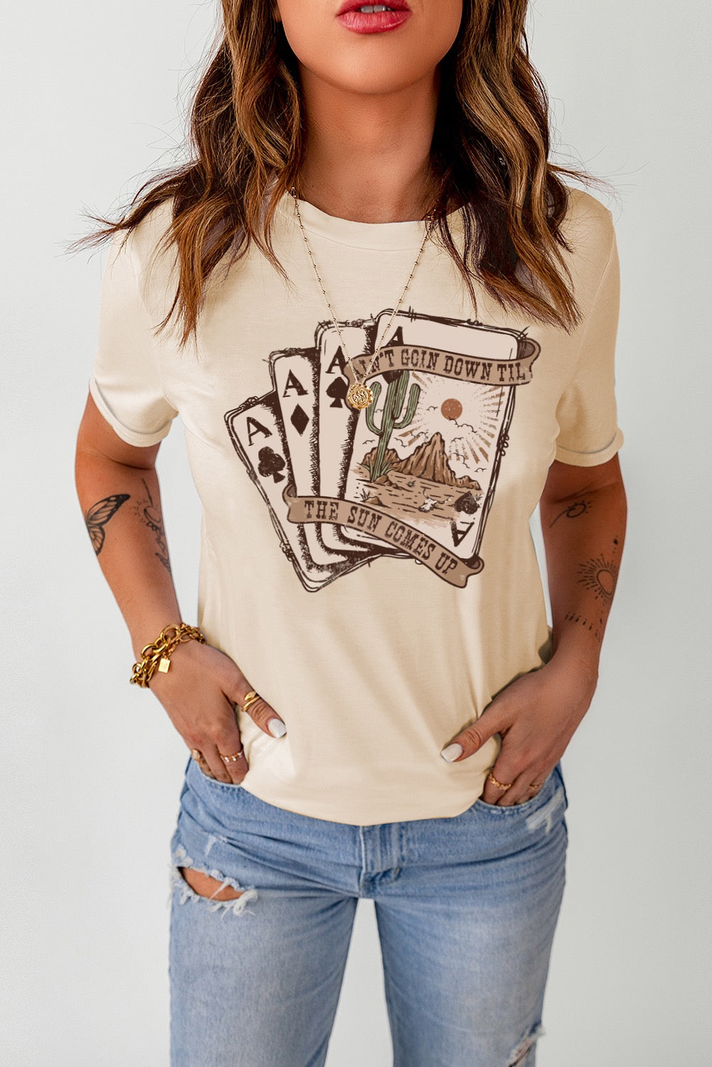 Wild West Gambler Tee