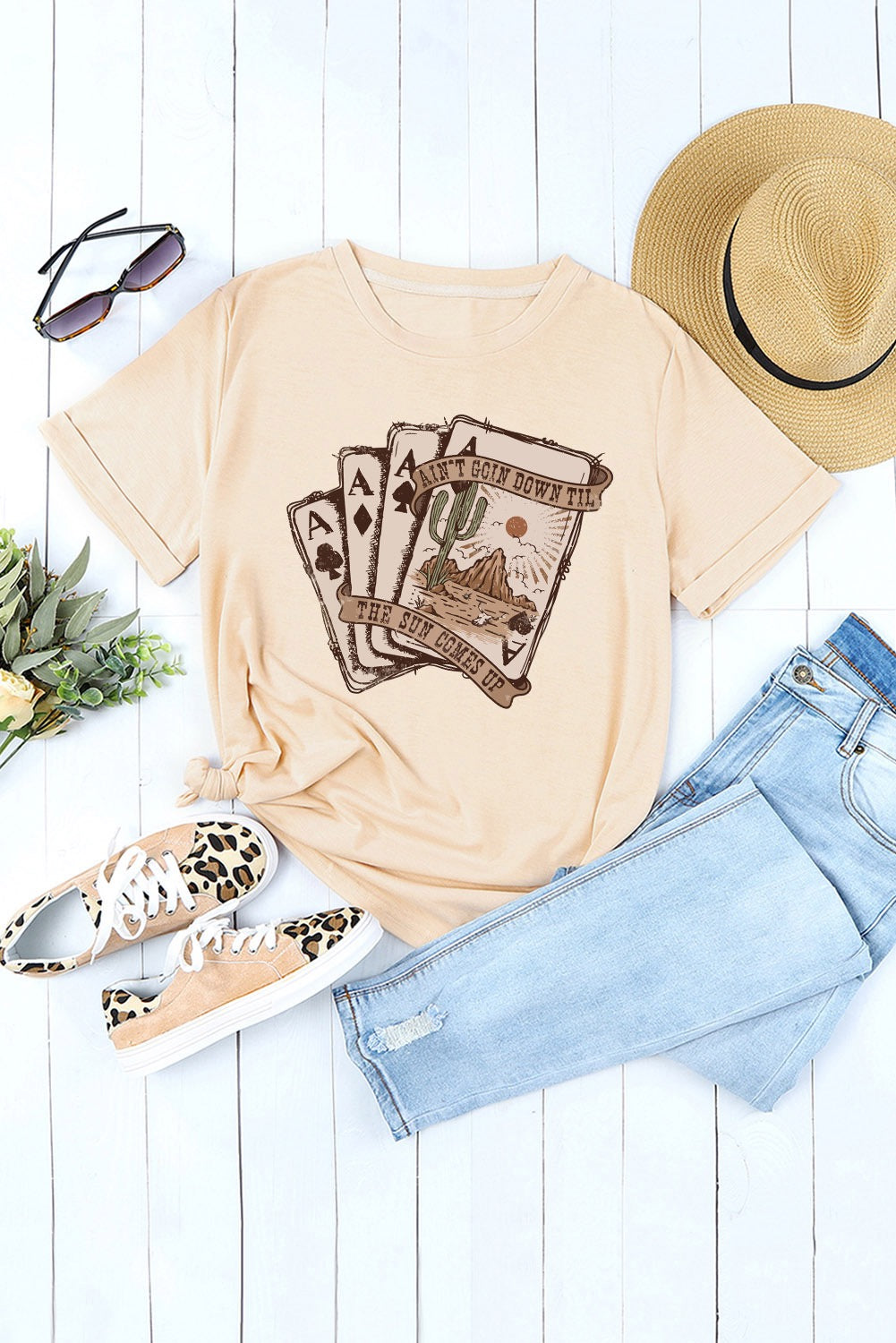 Wild West Gambler Tee