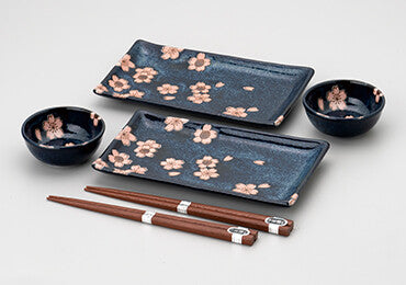 Mino Ware Plate Gift Set